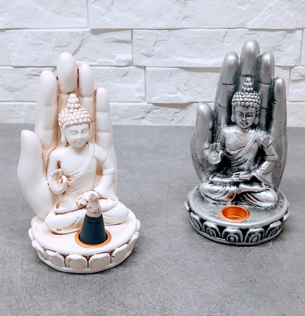porte-encens-main-bouddha-mûdra-Bhûmisparsha